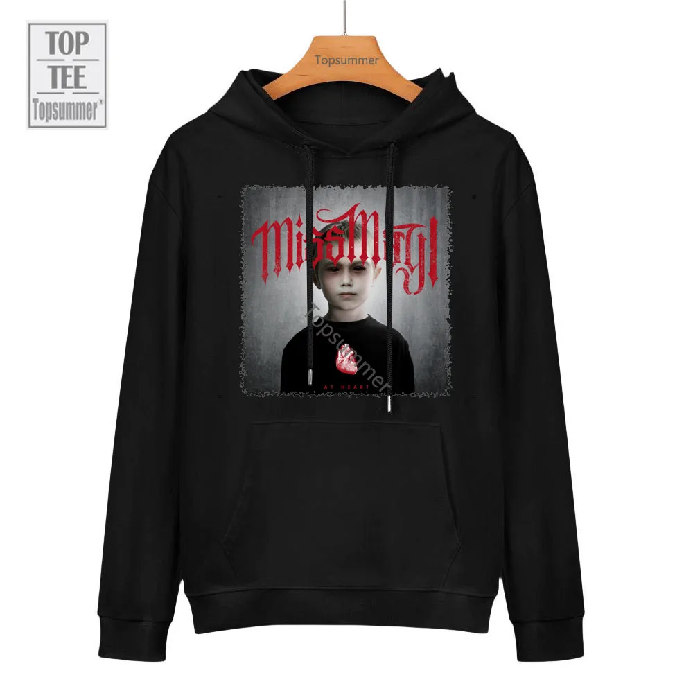 

Толстовка с изображением альбома At Heart, толстовки Miss May I Tour, Мужская Уличная одежда, модные толстовки, хлопковая одежда