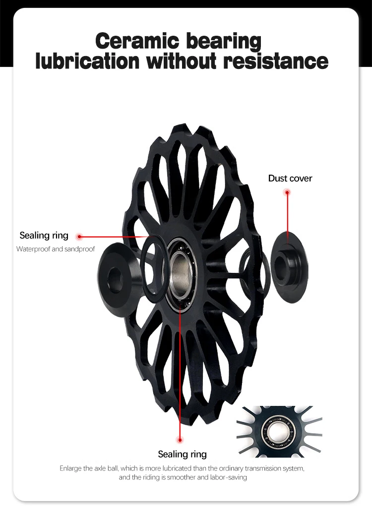 Hope Rouleaux de dérailleur 12 vitesses Jockey Wheels Sram AXS | Bike