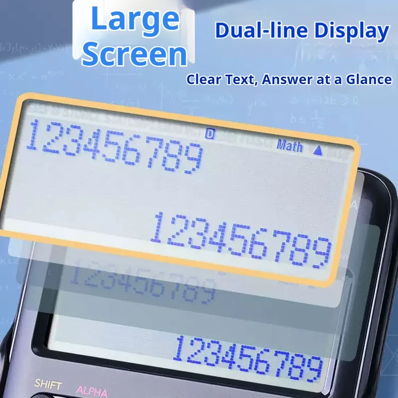 Simple and Exquisite Scientific Calculator with Large Screen and Multi-Function Operation