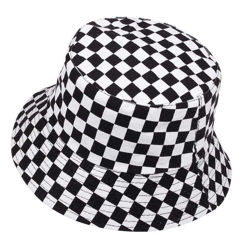 Double-sided Fisherman Hat Womens Outdoor Shade Bucket Hats Wild Tide Hat Cotton Bucket Hats for Men casquette sun hats sun hat fisherman hat bucket hats sunscreen hats