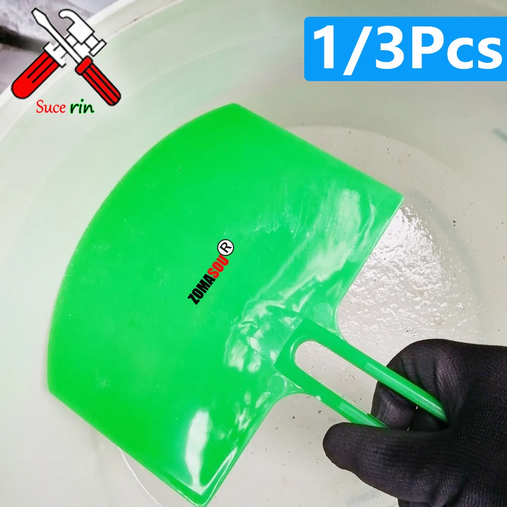 3/1Pc Curved Bucket Scoop Putty Knife Scraper Spackle Paint Drywall Finishing Plaster Scraping Decals Patch Construction Tools putty knife scraper drywall spatula wall scraper
