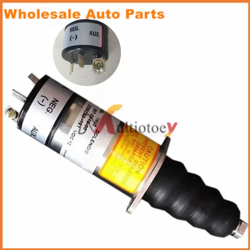 Fuel Shutoff Stop Solenoid Valve 307-2546-00 307-2546-00 12V Fit for Diesel Engine 1502 Seri