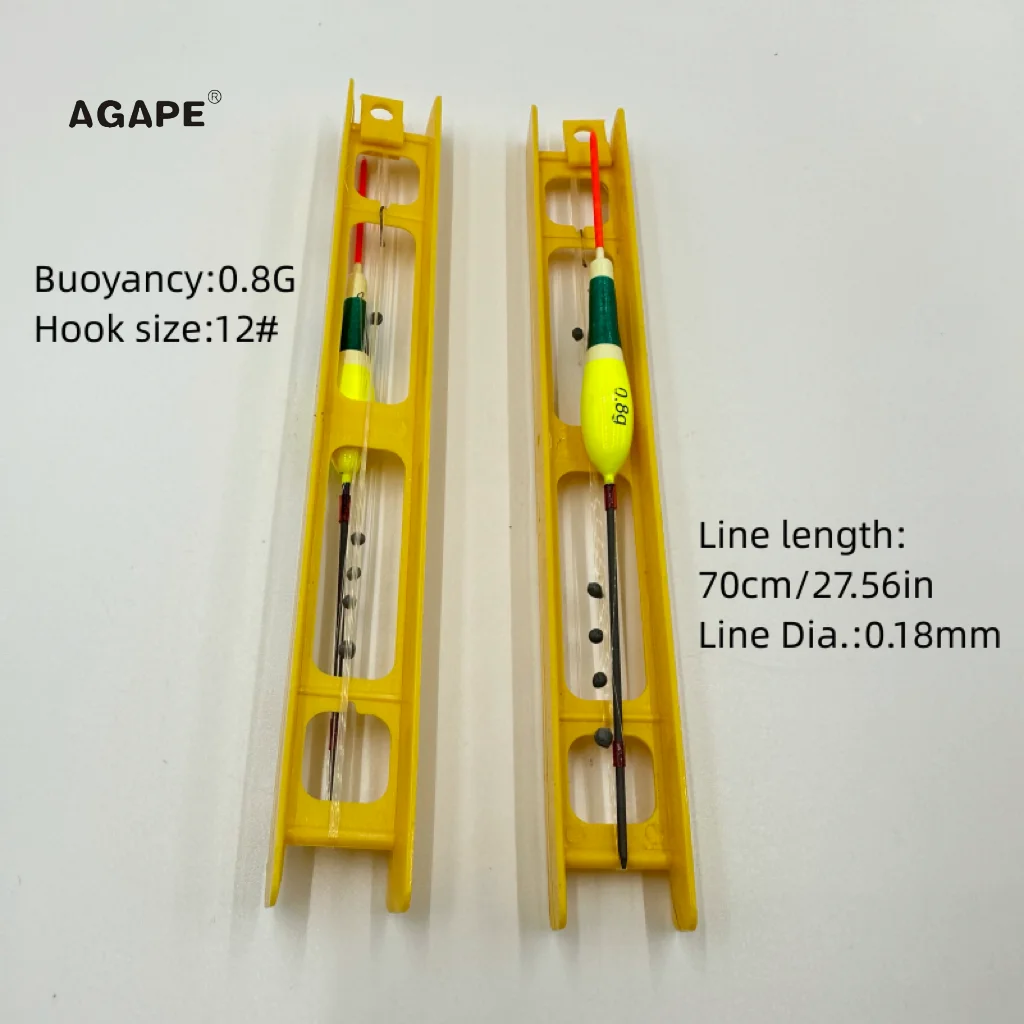 Agape Fishing Floats Set Winder Float Ready-Made Rig 5/10/30PCS 0.8G Fishing Accessories Carp Tackle Wetkarstwo Wyprzed TP24055 fishing floats,fishing float,fishing tackle,fishing bobber,fishing buoy