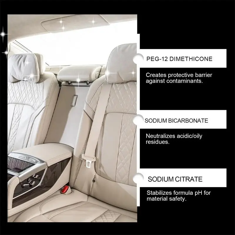 Car Seat Stain Remover 100ml Safe Powerful Multi-purpose Foam Cleaner Foaming Automotive Care Products For Home Kitchen Bathroom