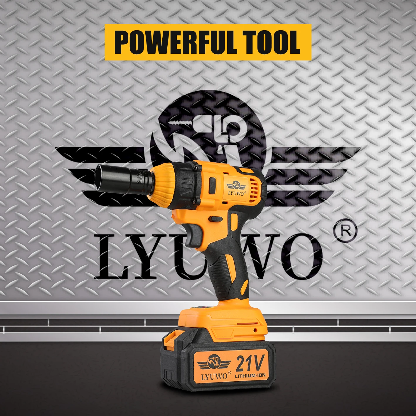 LYUWO Electric Brushless Impact Wrench - Image 3