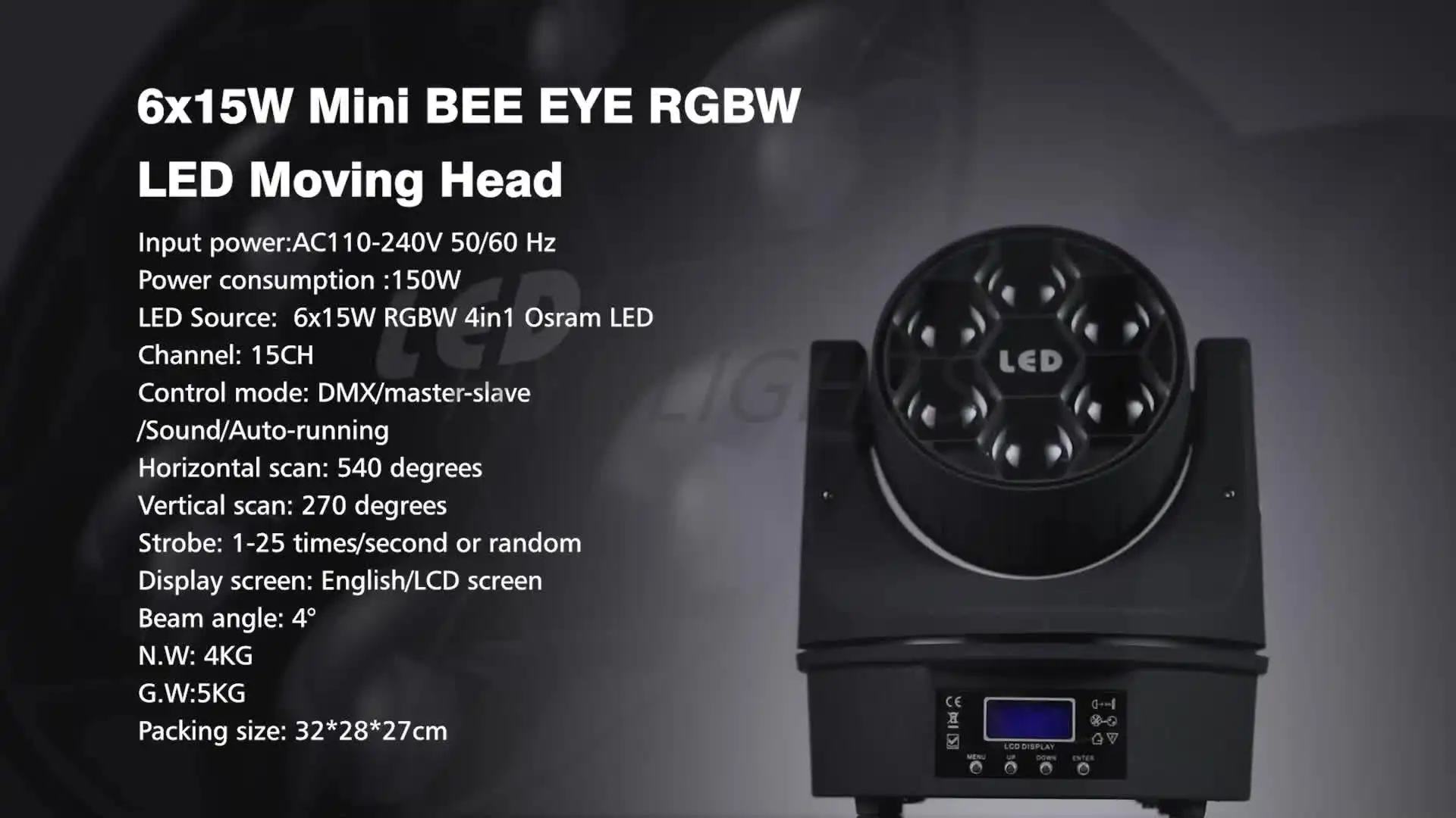 Bee Eye LED Moving Head: A Technical Deep Dive