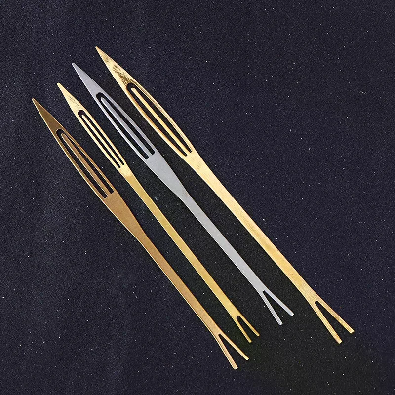 2Pcs Rustproof Fishing Net Mending Needle -Net Repair Shuttles Weaving Tool Durable Fishing Line Accessories For Angler Supplies