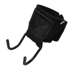Enhanced Weight Lifting Hook Grips with Wrist Support for Fitness and Power Lifting (1pc)