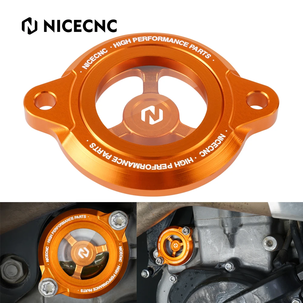 Clear Engine Oil Filter Cover for KTM 790 Duke 2018 2020 2021 2022 890