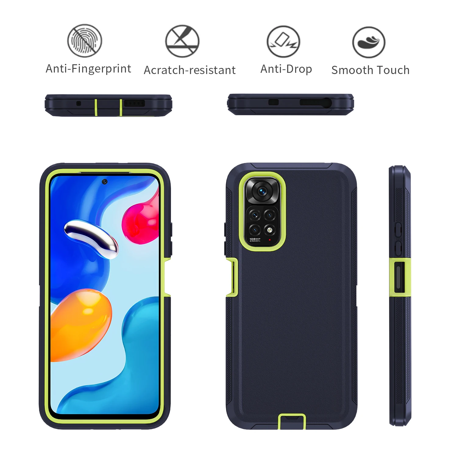 Ultimate Shockproof Defender: Heavy Duty Tough Dustproof Case