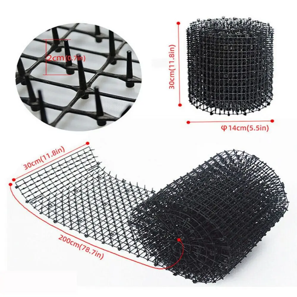Cat Scat Mat Pet Scat Mat Spike Anti-Cat Dog Garden Outdoor Repellent Deterrent Animal Scarer
