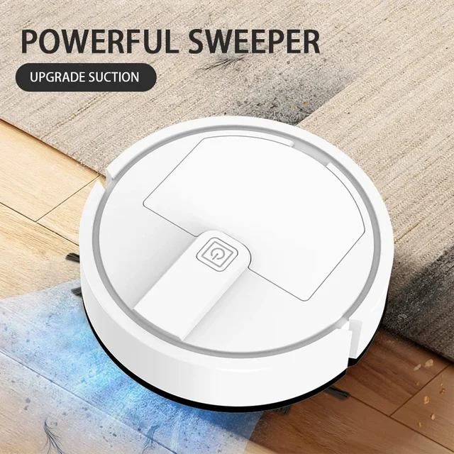 Electric Sweeping Robot Smart Household Sweeping and Dragging Three-in-one Vacuum Cleaner USB Charging and Cleaning Machine Gift 6
