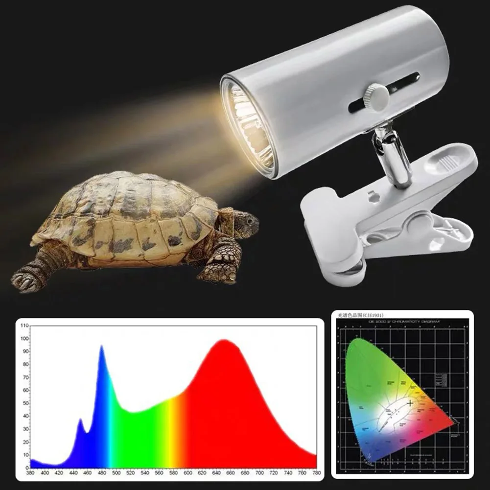 25/50/75W UVA UVB Reptile Heating Light Bulb Snake Turtle Pet Full Spectrum Basking UV Light Bulbs Heating Light