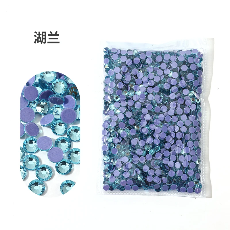 High Quality Bulk Hotfix Rhinestones Ss6-ss30 Стразы Flatback Stones Glitter Crystal And Strass For Diy Nail Accessories