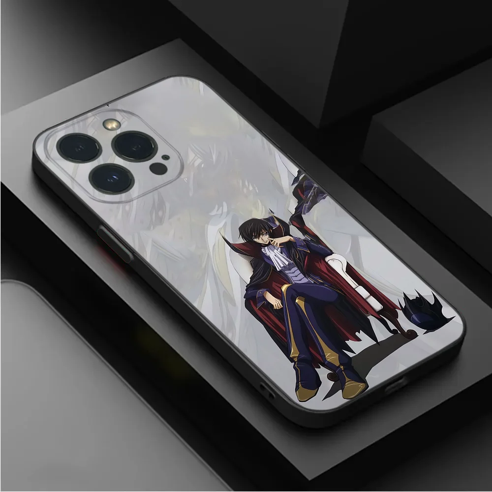 Чехол для телефона Anime C-Code Geass для IPhone 16 15 14 13 12 Mini 11 ...