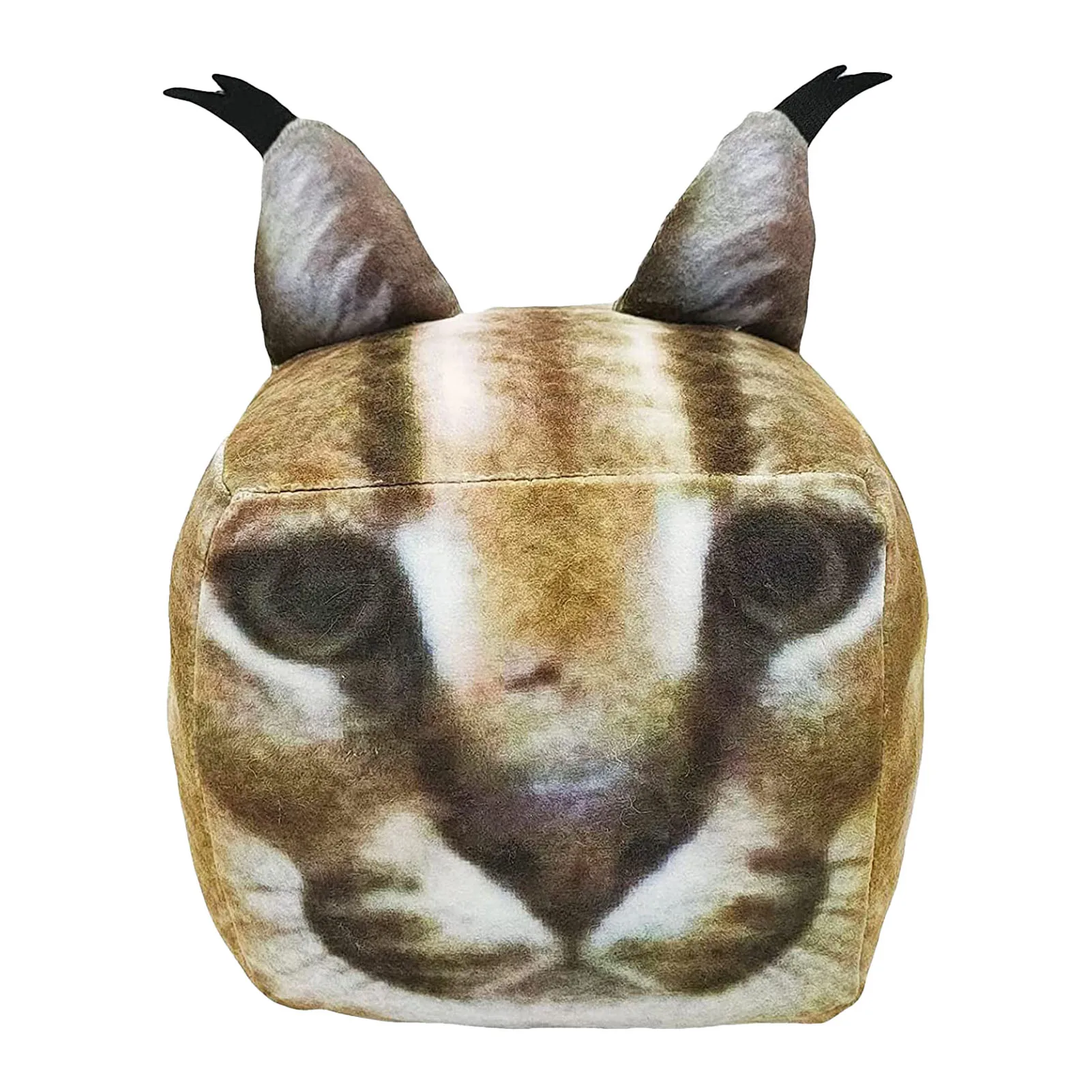 Floppa macio pelúcia gatos pelúcia boneca bonito caracal presente quadrado  gatos simulação boneca para crianças presentes de aniversário