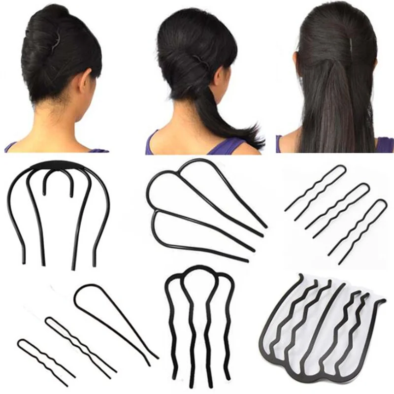 Large Hair Claw Clips Barette Pins Comb Brooch Fork Hooks Hairpins For Women Girl Bride Accessories Hairstyles Ornament