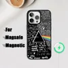 Band Rock Dark Side Moon Cool Phone case For iphone Pro 11 Max 13 12 14 Mini 15 Plus Magsafe Magnetic Wireless Charging Shell 2
