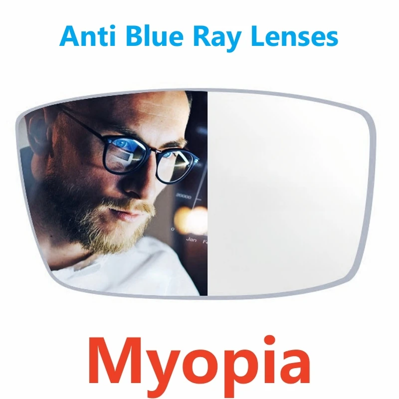 TFTB 1.61/1.67 MR-8/MR-7 Ultra-tough Optical Prescription Lenses HD Anti-reflective Anti-scratch Premium HMC Coated UV400 Lenses