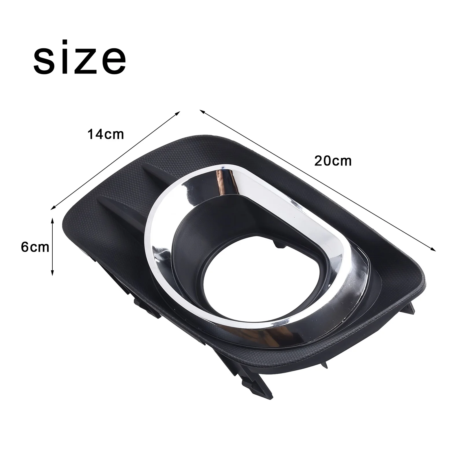 

2PCS Fog Light Cover For Pontiac Vibe 2009-2011 ABS Automotive Front Bumper Fog Lampshade Trim Exterior Accessories Black