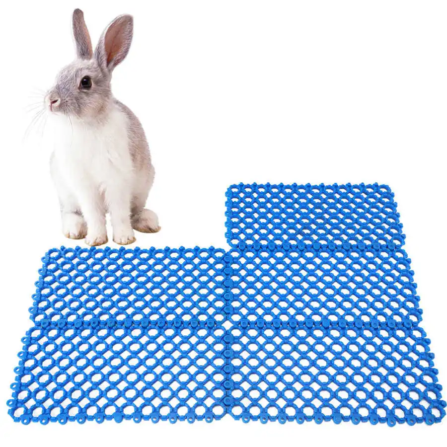 5Pcs Rabbit Cage Mat Poultry Bird Chicken Drinker Cup Thicken Floor