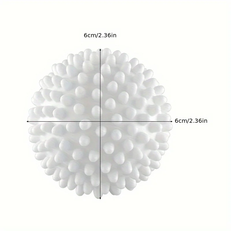 6 reusable laundry balls - effective anti wrap laundry, drying, fabric softening, stain removal, and care - for cleaning 4
