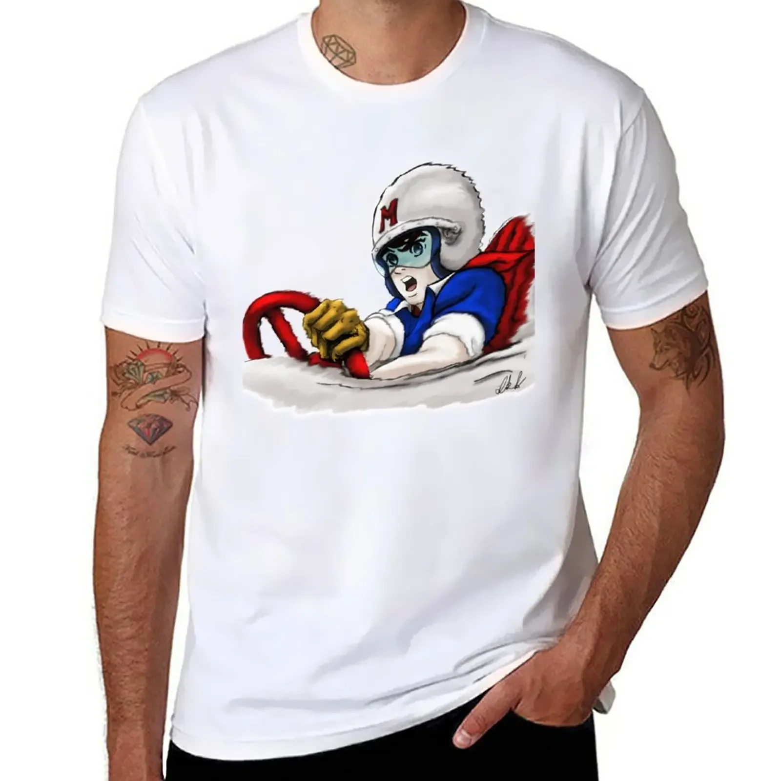 

Speed Racer T-Shirt quick-drying summer clothes anime clothes Men's t shirts