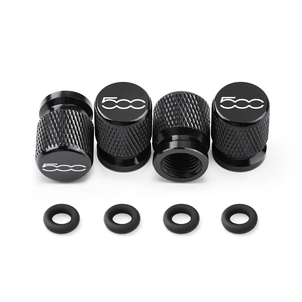 4PCS Waterproof Airdust Tire Valve Caps - Car Wheel Accessories
