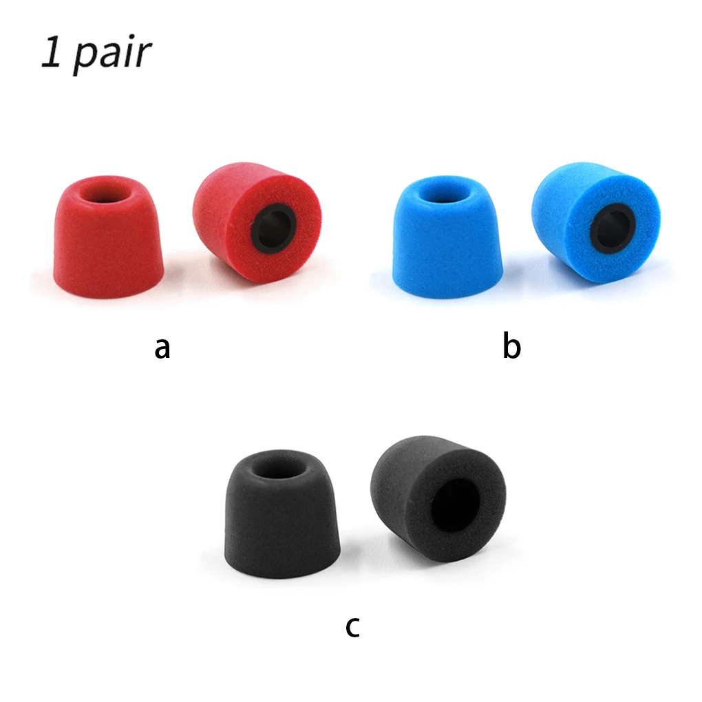 

KZ 1 Pair Earphone Ear Tips Elastic Foam Pad Travel Headset Buds Spare