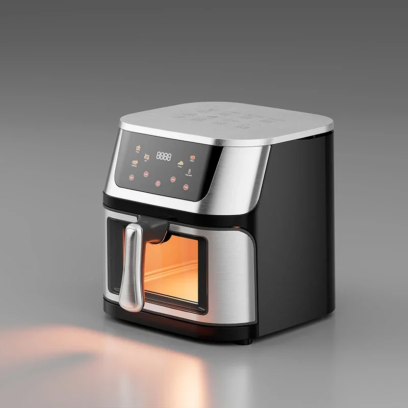 air fryer Large capacity multifunctional stainless steel plastic household commercial air fryer 5