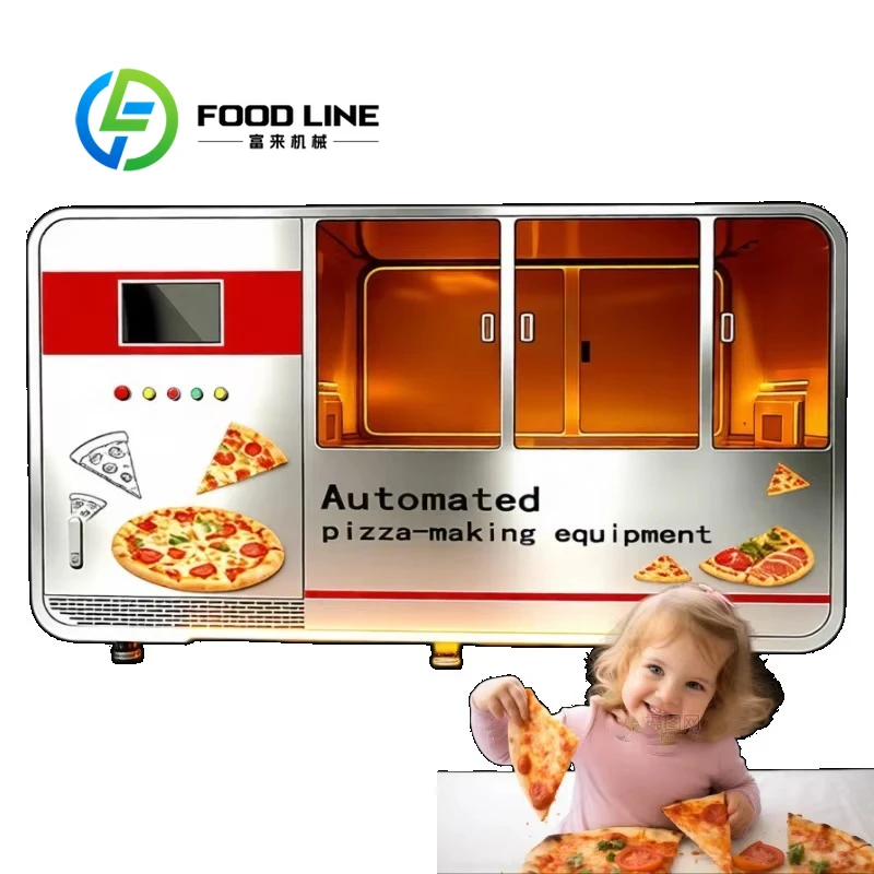 Macchina Automatica Personalizzabile per la Produzione di Pizza, Linea di Produzione Robotizzata Intelligente, Alta Velocità