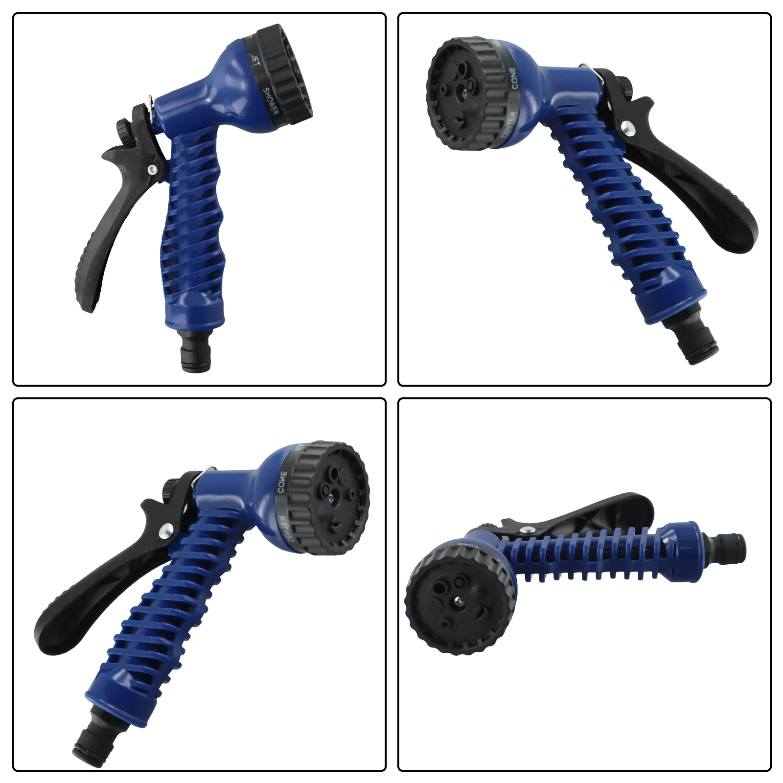 Portable High-pressure Water Gun Garden Hose Spray Attachment Hozelock Nozzle Garden Water For Car Cleaning Gardening garden irrigation nozzle garden sprayer nozzles pressure washer nozzle
