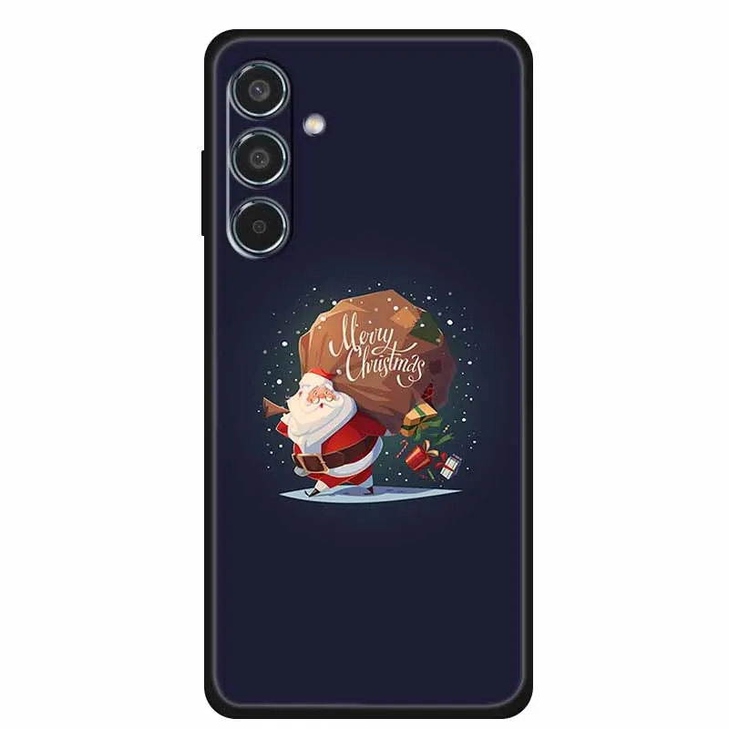Festive Holiday Soft Silicone TPU Phone Case - Christmas Edition