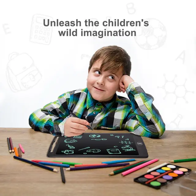 12 Inch Electronic Drawing Board LCD Screen Writing Tablet Digital Graphic Drawing Tablets  Handwriting Pads Board for Children 2