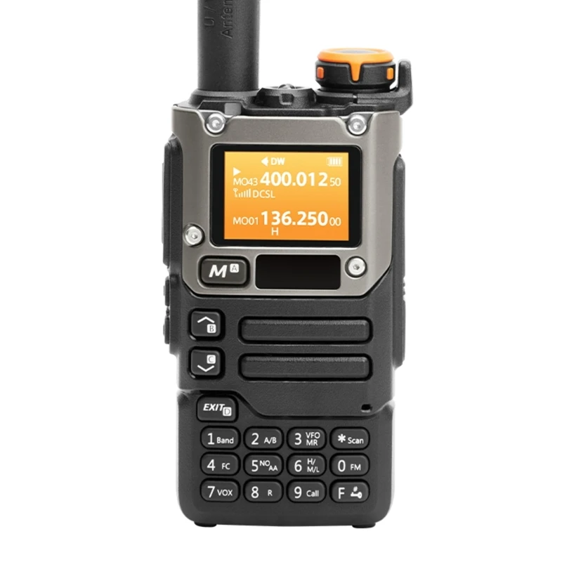 

High Powers Professional Walkie Talkie 5W UHF VHF Band CBHams Radio Transceiver W3JD