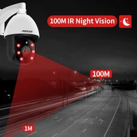8MP 4K 30X Zoom camera video surveillance IMX415 IP extérieure PTZ Varifocal Onvif H.265 vitesse dôme sécurité POE deux voies Audio caméra de surveillance Protocole Hikvision 5