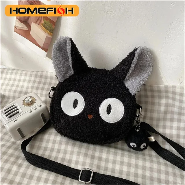 HOMEFISH Japanese Style Bag Women Cartoon Plush Shoulder Bag for Women New Crossbody Bag Small Phone&Purse Bag Bolsa Feminina 2