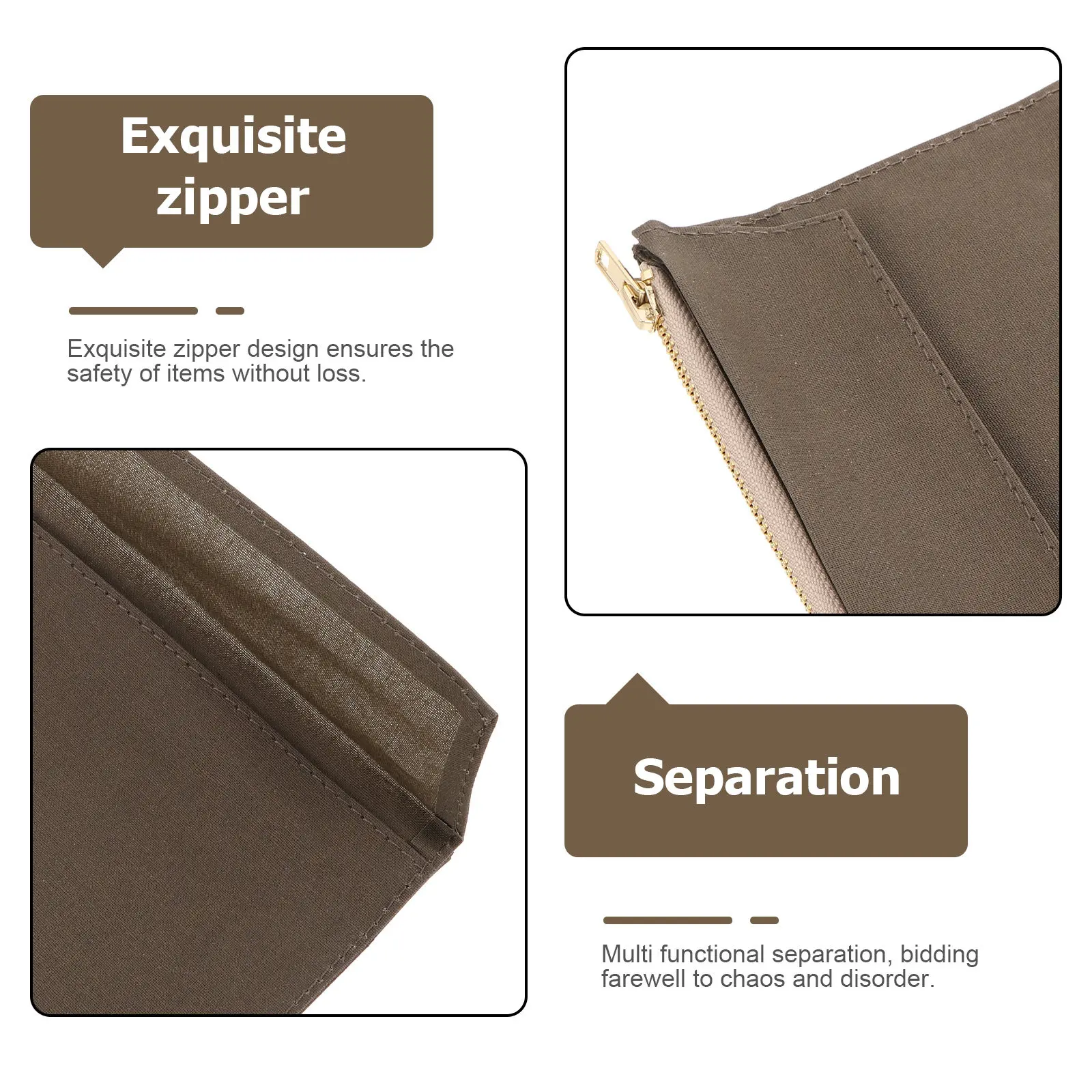 여행용 포켓 노트북 커버 올리브 그린 캔버스 소형 노트북 슬리브 오거나이저 케이스 안전 지퍼 보관 가방 (저널용)