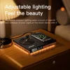 Best Selling JMK-D01 Bluetooth Speaker Wireless Charging Digital Clock Led Wireless Charger Speakers with Aromatherapy Function 5