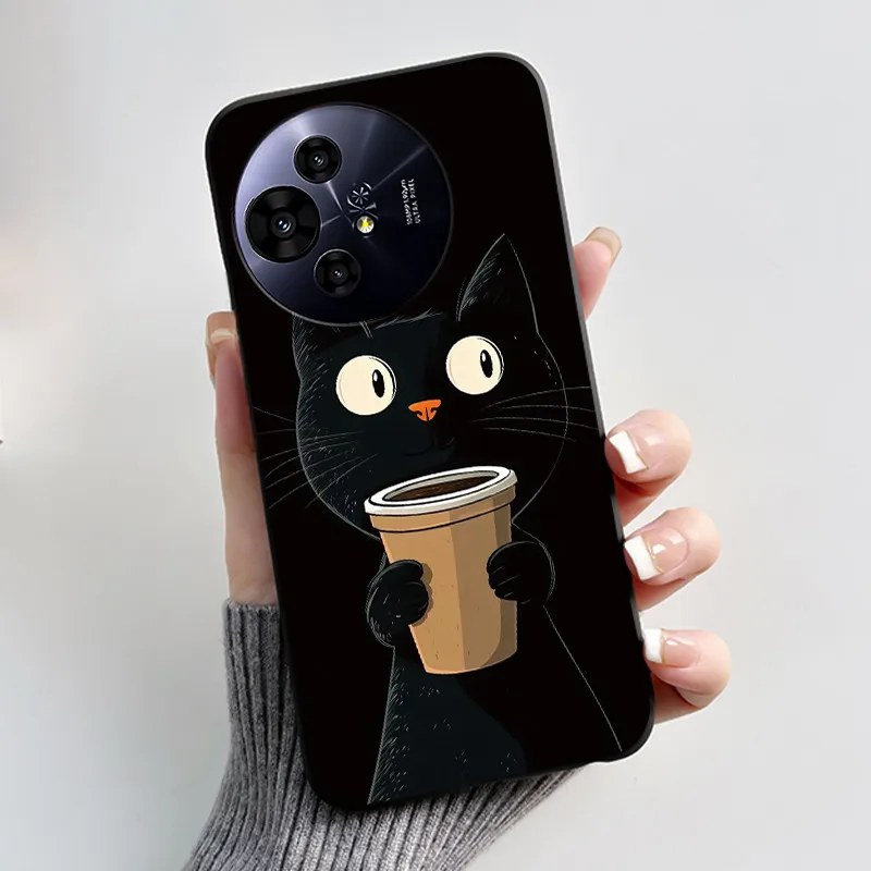 Sleek Black Anti-Scratch Thin Soft Cover