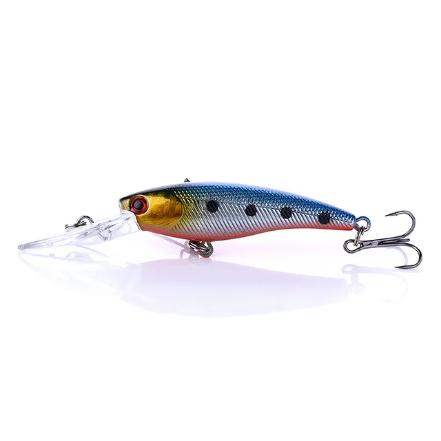 Minnow Fishing Lures Weights 8g/9cm Mino Bait Crankbait Trout Saltwater Lures Articulos De Pesca Isca Artificial Fake Fish 4