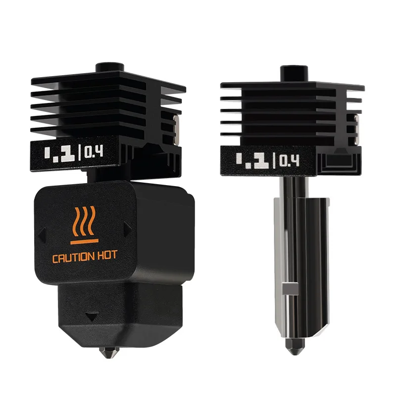 H2D H2S H2C Hotend Kit with 0.2/0.4/0.6/0.8mm Nozzle for Bambu H2D A1/A1mini