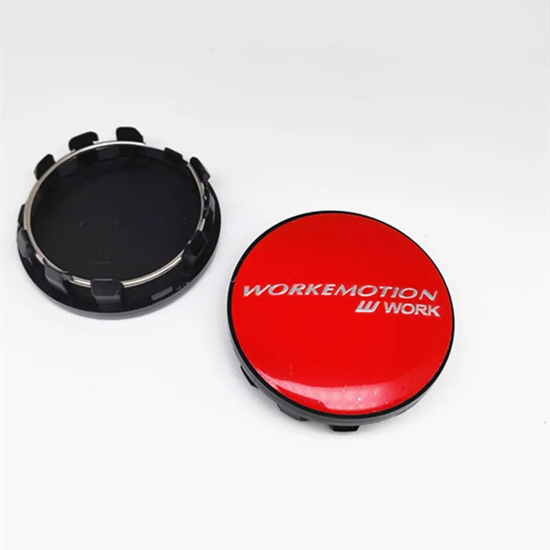 Work Emotion Wheel Center Cap Hub Cover 4pcs 59mm 55mm Auto Rims Dust Proof Hubcaps Emblem Car Styling