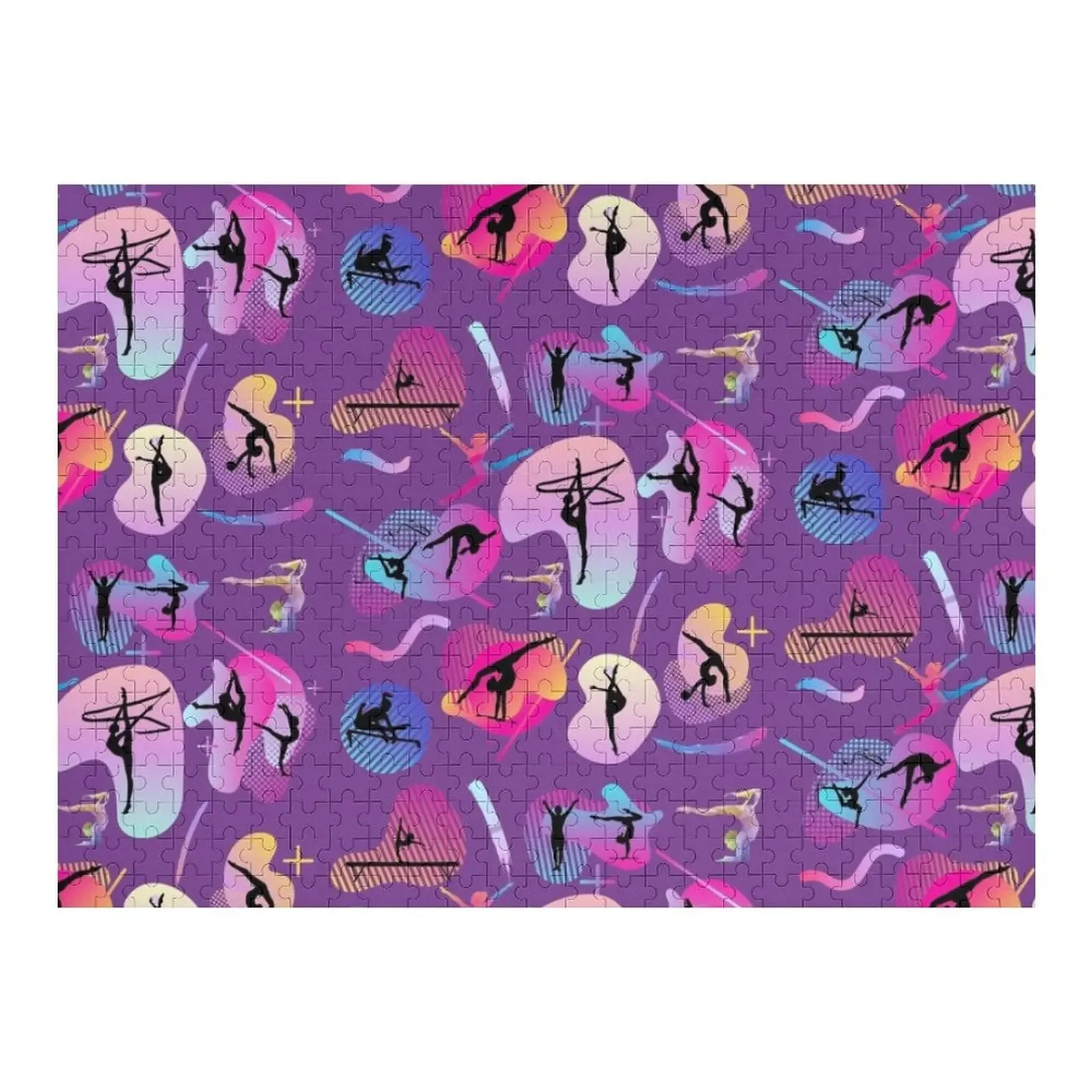 

Gymnastics Jigsaw Puzzle Baby Wooden Jigsaw Pieces Adults Jigsaw Custom Puzzle