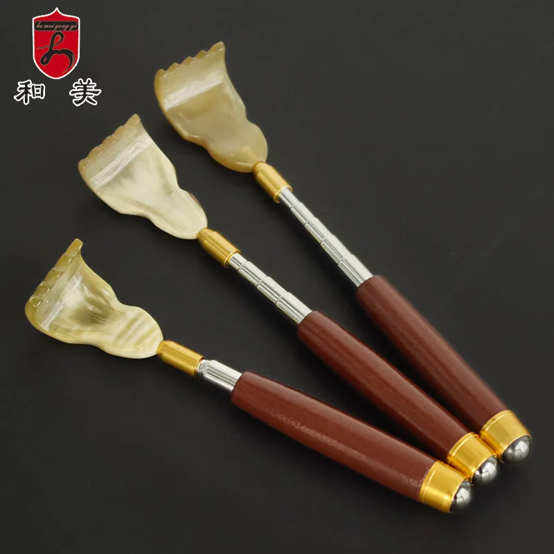 Factory Wholesale and American Back Scratcher Back Beating Don't Ask for People a Variety of True Ox Horn Back Scratcher Massage 2