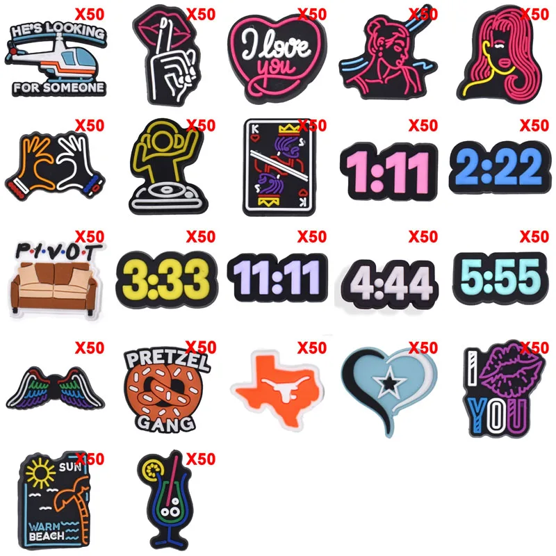 

Булавки для ботинок Crocs, аксессуары для обуви, украшение в стиле панк, джинсы, женские сандалии, пряжка, Детские сувениры, мужские значки, подарок для мальчиков и девочек