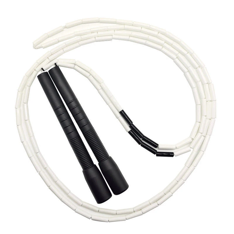 Jump Rope Hard Beaded Bamboo Skipping Rope Fancy Jump Work Out Children's Jumping Rope Jump Beaded Exercising At Home
