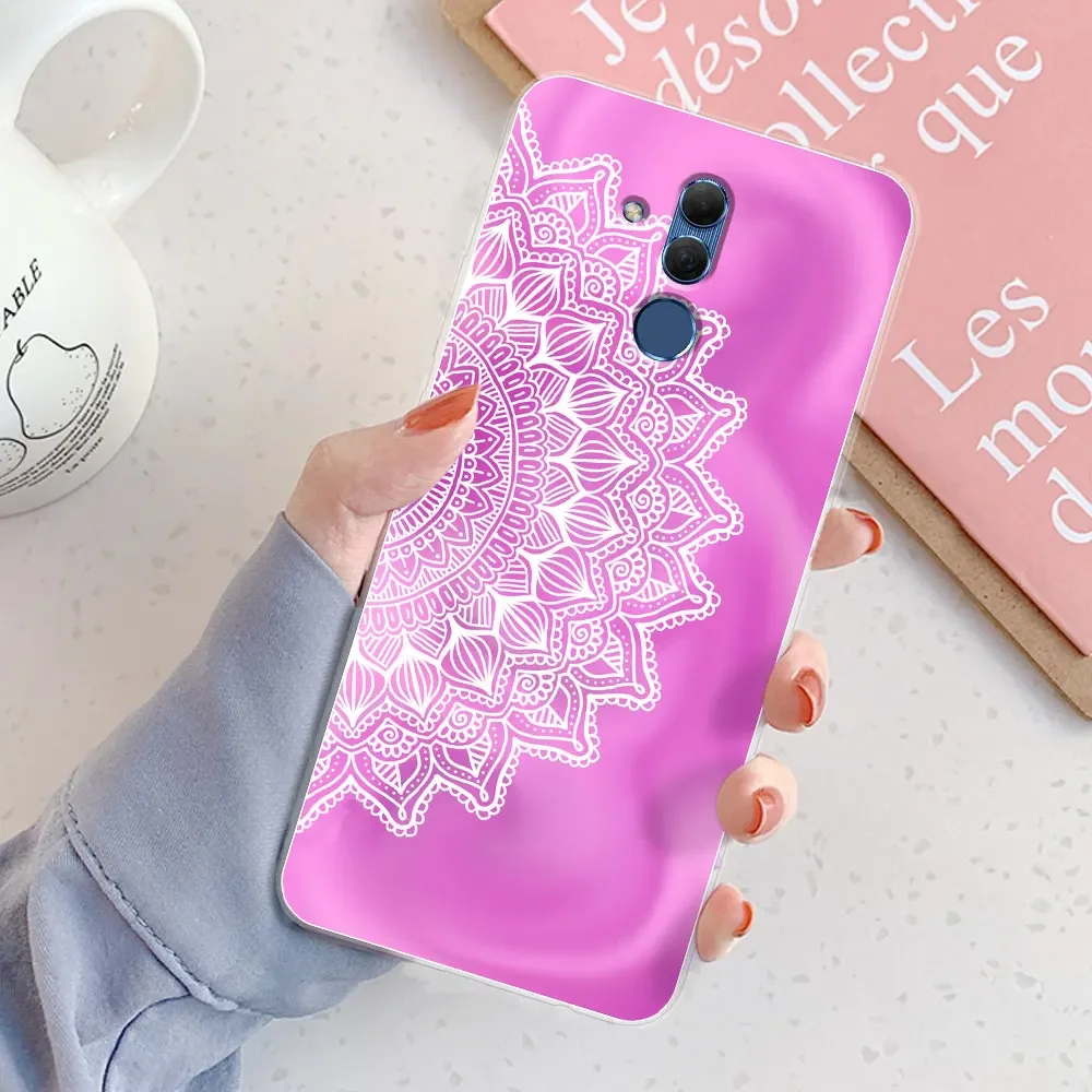 Elegant Marble Chic Girl Silicone Clear Phone Case - Protective Bumper Cover