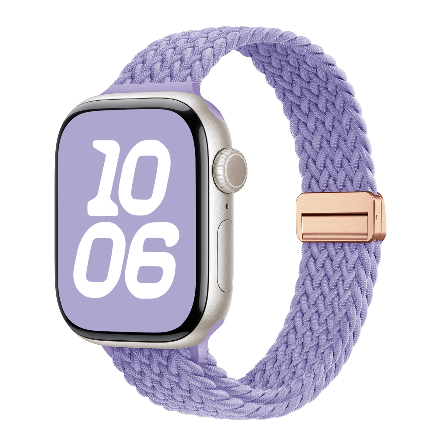 Women's Magnetic Nylon Elastic Braided Loop