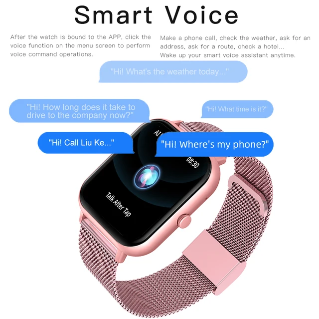 2023 New Bluetooth Call Smart Watch Women